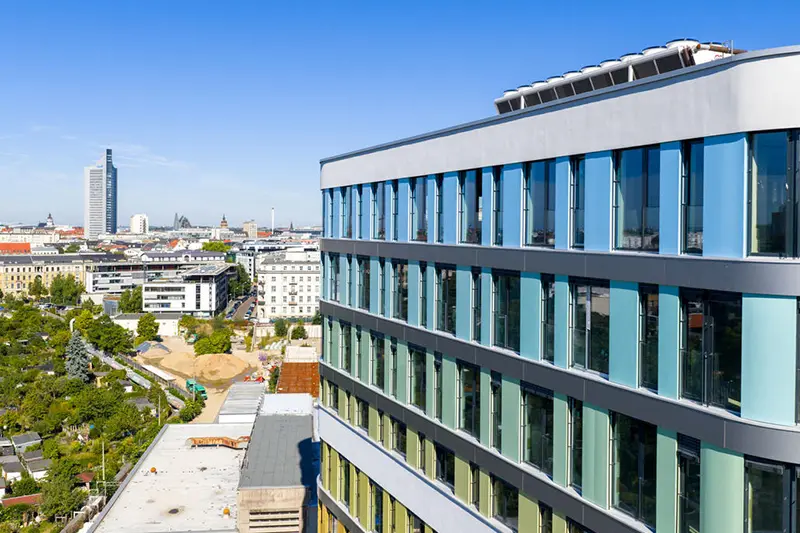 Flexible Büroflächen im OSTFORUM Leipzig: Technische Gebäudequalität wird konkret