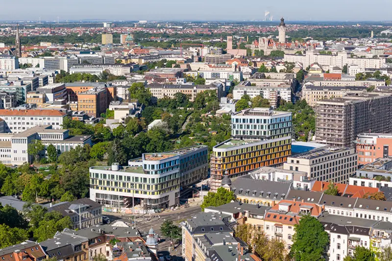 Ein Standort zwischen Innenstadt und gewachsenem Quartier