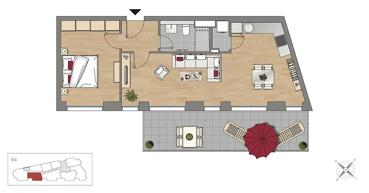Wohnung WE08