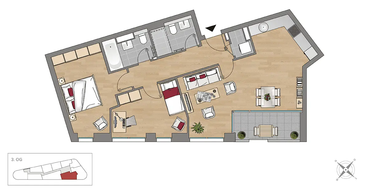Wohnung WE30