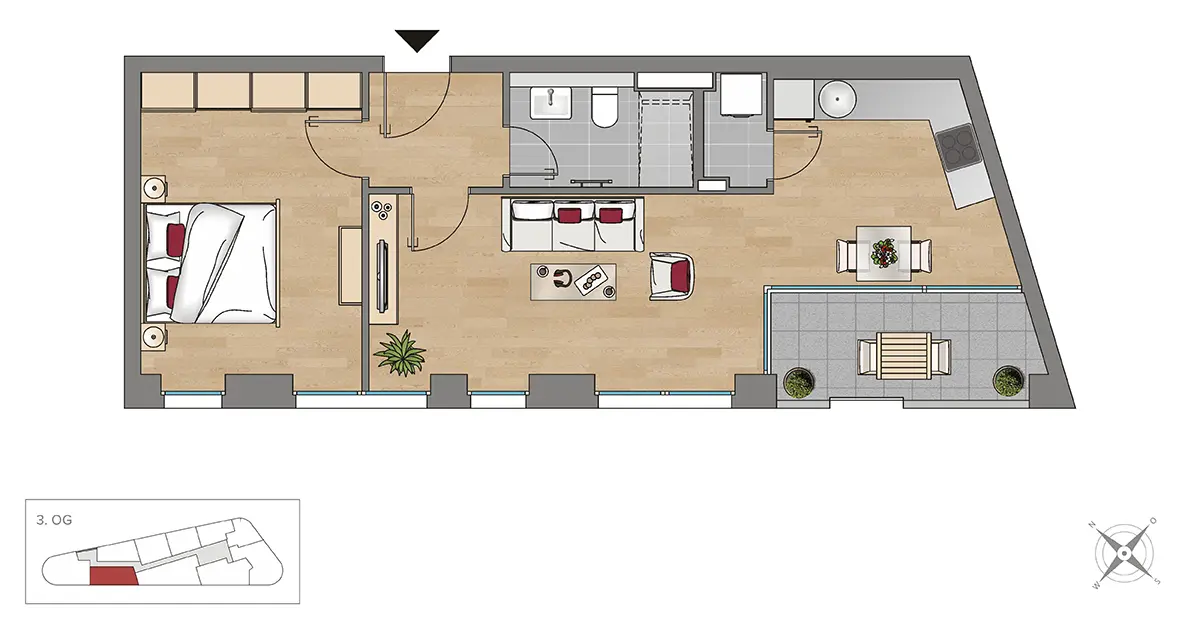 Wohnung WE38