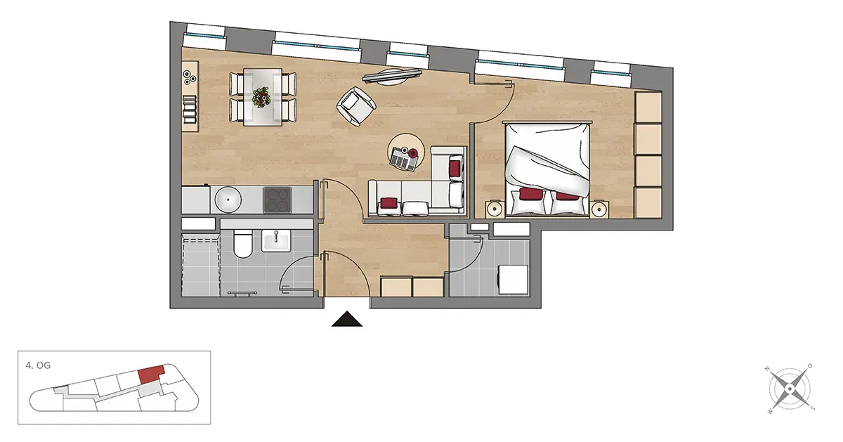 Wohnung WE43