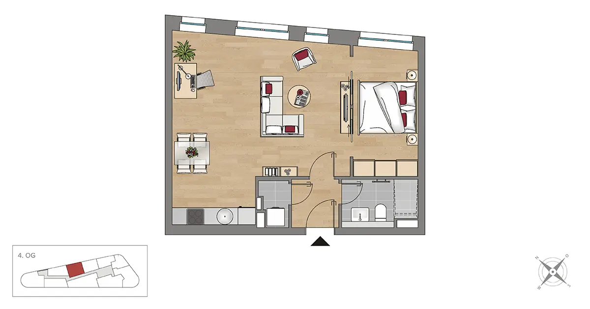 Wohnung WE46